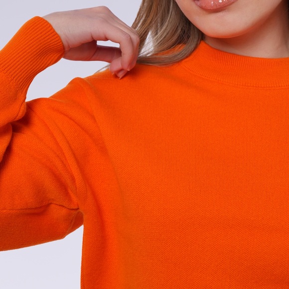 Minark Women’s Sweater Crewneck Loose Fit Pullover - Picture 2 of 4